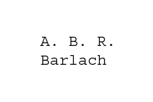 Logo de A.B.R. Barlach