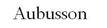 Logo de Aubusson