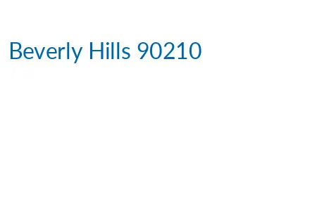 Logo de Beverly Hills 90210