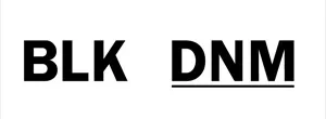 Logo de BLK DNM