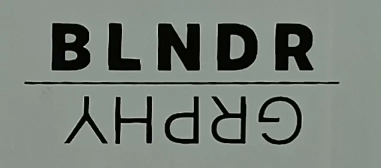 Logo de BLNDRGRPHY
