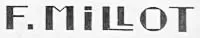Logo de F. Millot