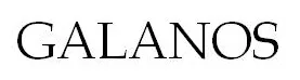 Logo de Galanos