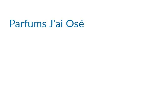 Logo de Parfums J'ai Osé