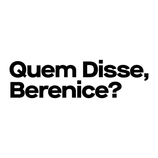 Logo de Quem Disse Berenice