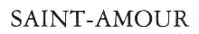 Logo de Saint Amour