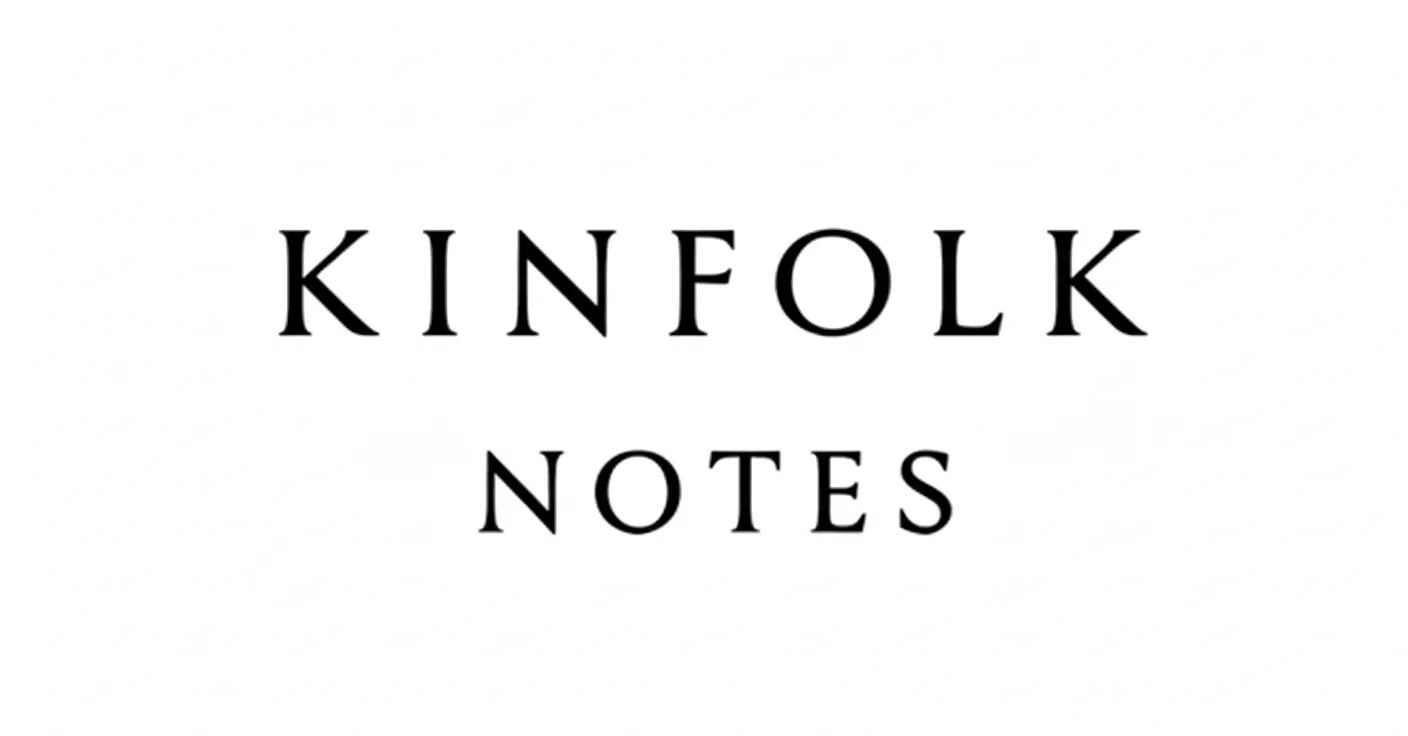 Imagen de KINFOLK NOTES
