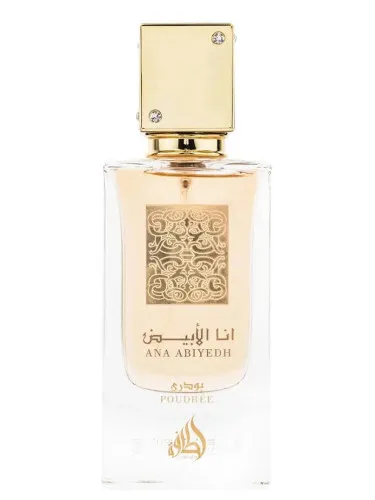 Perfume Ana Abiyedh Poudrée de Lattafa Perfumes
