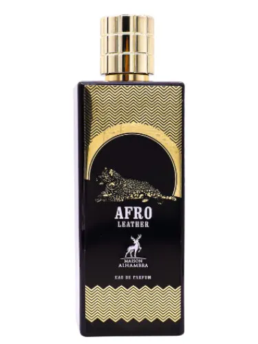Perfume Afro Leather de Maison Alhambra
