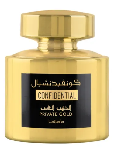 Perfume Confidential Private Gold de Lattafa Perfumes