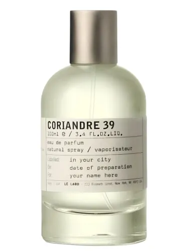 Perfume Coriandre 39 Mexico de Le Labo