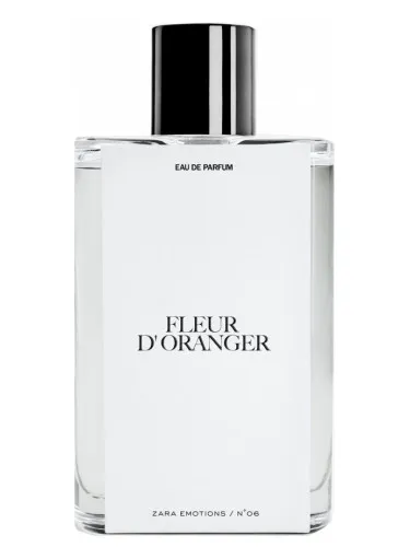 Perfume Fleur d'Oranger de Zara