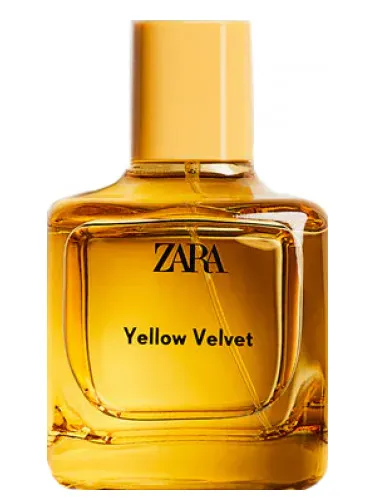 Perfume Yellow Velvet 2021 de Zara