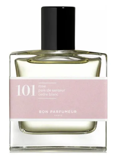 Perfume 101 rose, sweet pea, white cedar de Bon Parfumeur