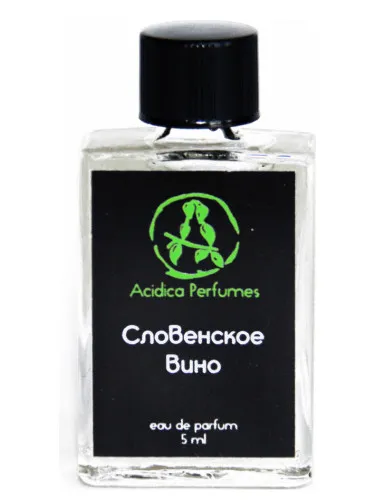 Perfume Slovenian Wine de Acidica Perfumes