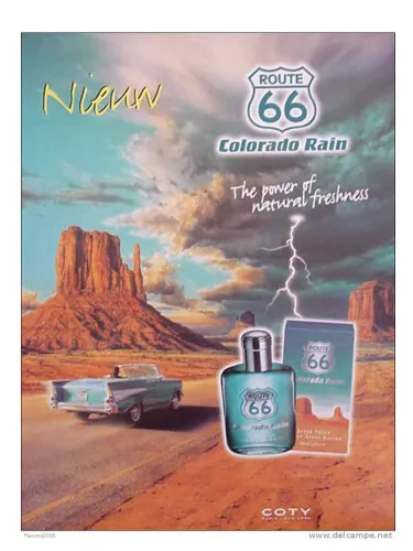 Perfume Route 66 Colorado Rain de Coty