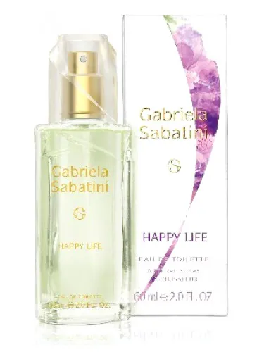 Perfume Happy Life de Gabriela Sabatini