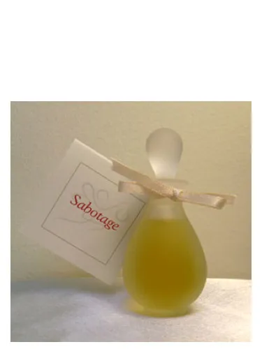 Perfume Sabotage de Ayala Moriel