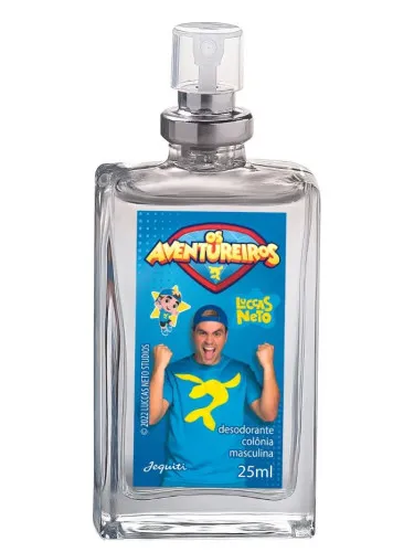 Perfume Luccas Neto Aventureiro Azul de Jequiti