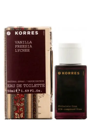 Perfume Vanilla Freesia Lychee de Korres