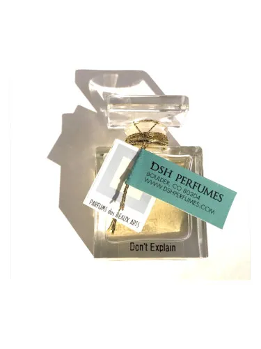 Perfume Don't Explain de DSH Perfumes
