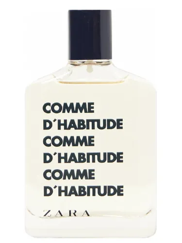 Perfume Comme d'Habitude de Zara