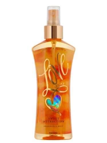 Perfume Love Spray Sweet Attraction de Jacqui & David