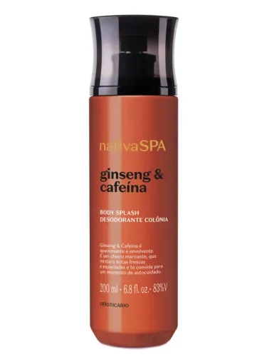 Perfume Ginseng & Cafeína de O Boticário