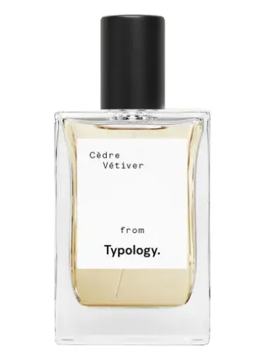 Perfume Cèdre Vétiver de Typology. Paris
