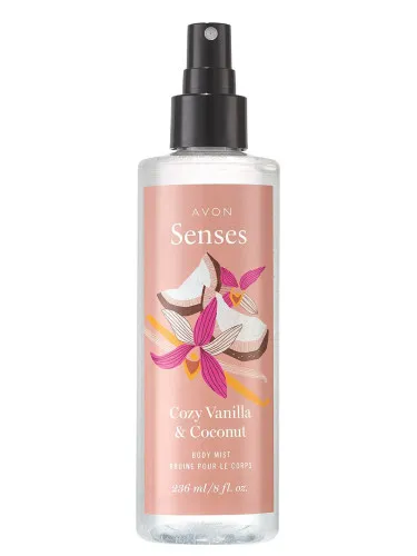 Perfume Senses Cozy Vanilla & Coconut de Avon