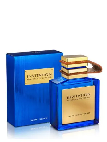 Perfume Invitation Blue de Emper