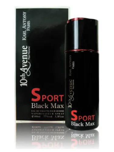 Perfume Black Max Sport de 10th Avenue Karl Antony