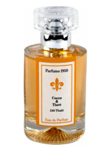 Perfume Cocco Tiare 240 Thaiti de Parfums Bombay 1950