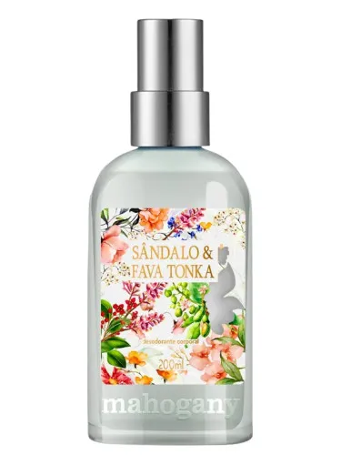 Perfume Água Intensa Sândalo & Fava Tonka de Mahogany