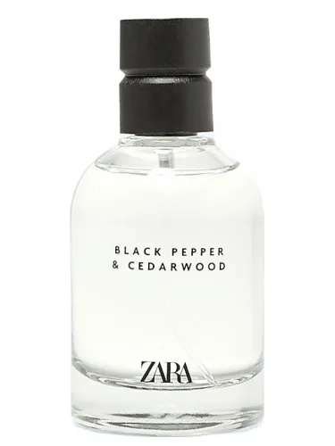 Perfume Black Pepper & Cedarwood de Zara