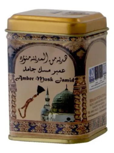 Perfume Amber Musk Jamid de Hemani