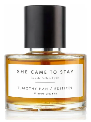 Perfume She Came to Stay de Timothy Han Edition Perfumes