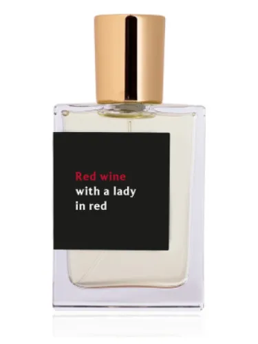 Imagen de Red Wine with a Lady In Red