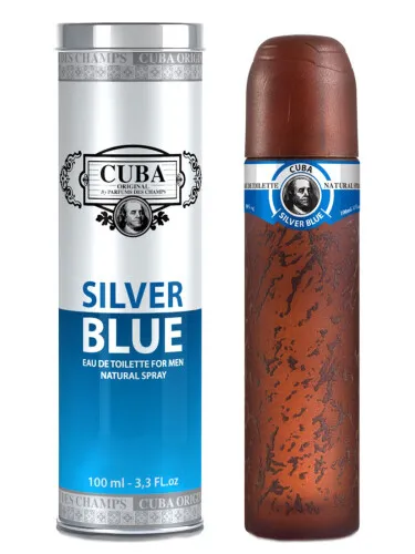 Perfume Cuba Silver Blue de Cuba Paris