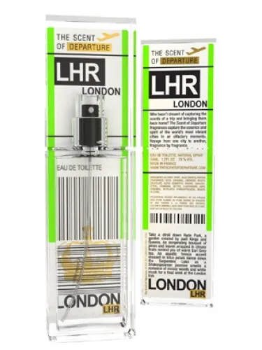 Perfume London LHR de The Scent of Departure