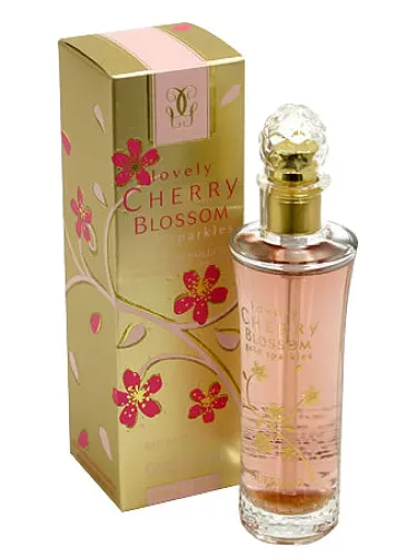 Imagen de Lovely Cherry Blossom Gold Sparkles