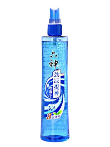 Perfume Liushen Revitalizing Cool Blasts (Triple Mint) Florida Water 六神 劲凉提神(3重薄荷) 花露水 de LiuShen 六神
