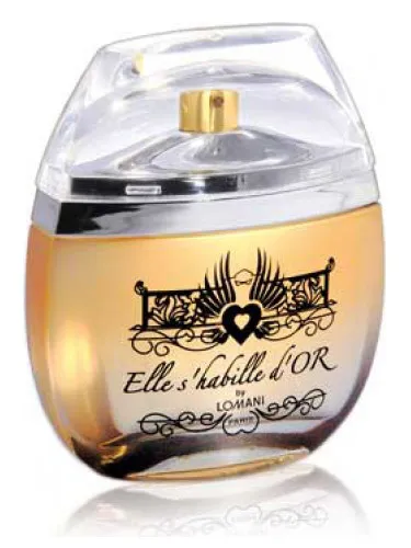 Perfume Elle s’habille d’or de Lomani