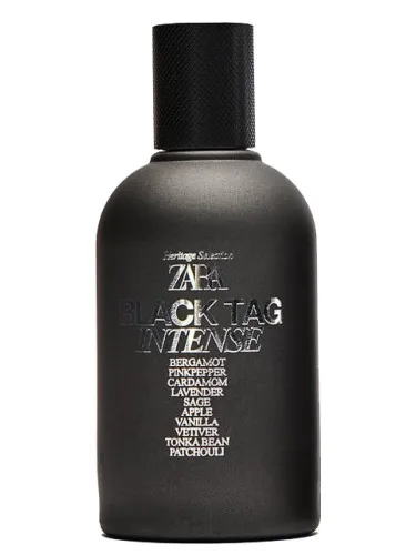 Perfume Black Tag Intense 2022 de Zara