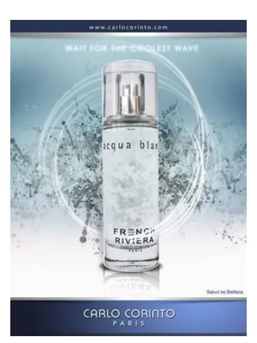 Perfume French Riviera Aqua Blanc de Carlo Corinto