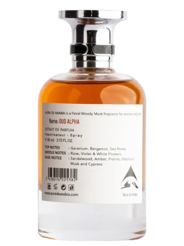 Perfume Oud Alpha de Aura de Arabia