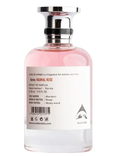 Perfume Radikal Rose de Aura de Arabia