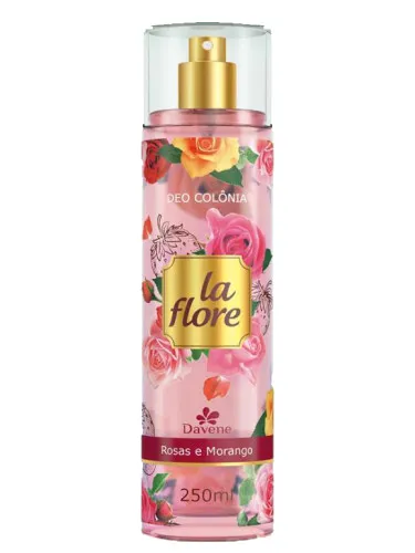 Perfume La Flore Rosas e Morango de Davene
