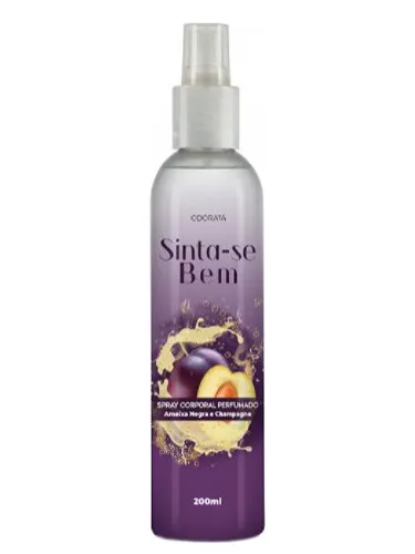 Perfume Sinta-se Bem Ameixa Negra e Champagne de Odorata