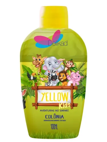 Perfume Aventuras no Safari Yellow Kids de Delikad
